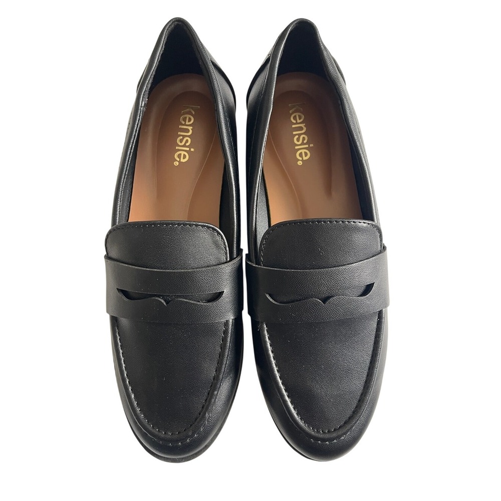Kensie Gitty Black Womens Loafer 6 1/2 NIB